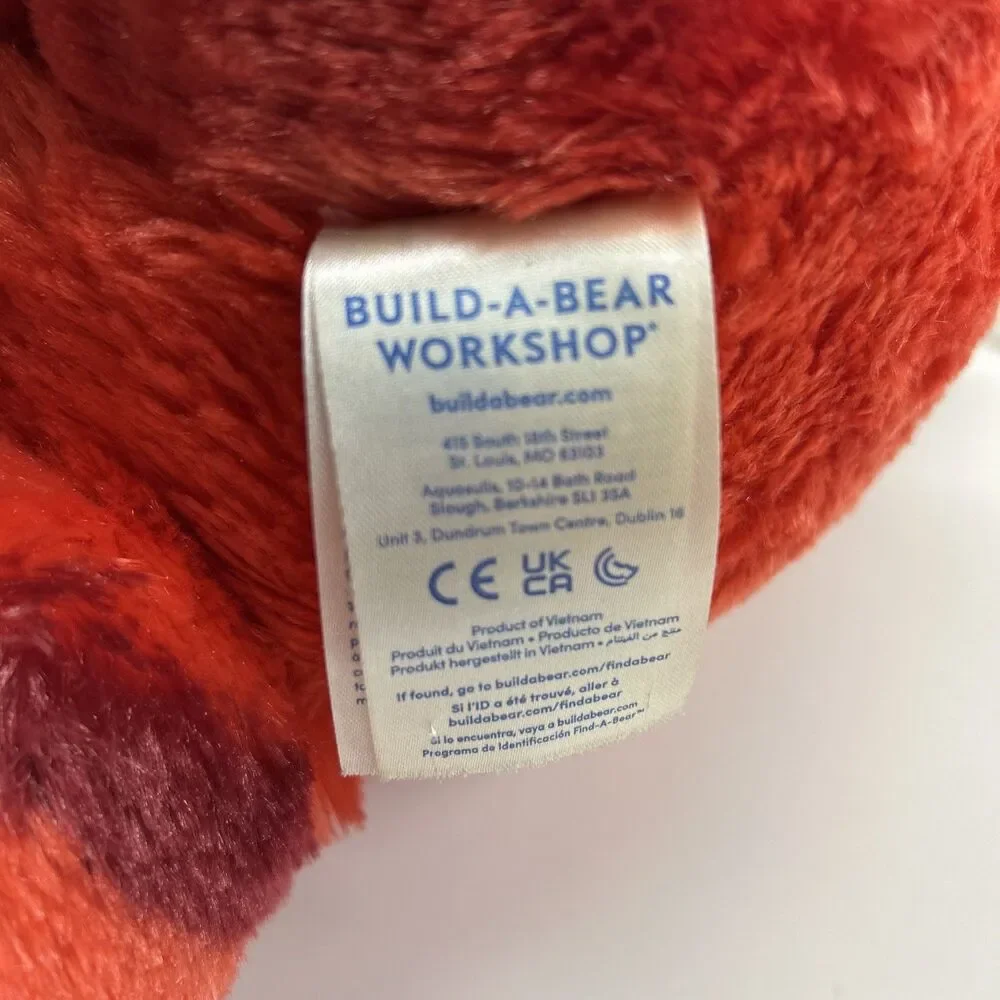 Build a‎ Bear Turning Red Panda Mei Plush Toy DISNEY Pixar BAB 35cm Workshop